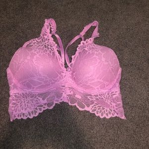Women’s pink bralette